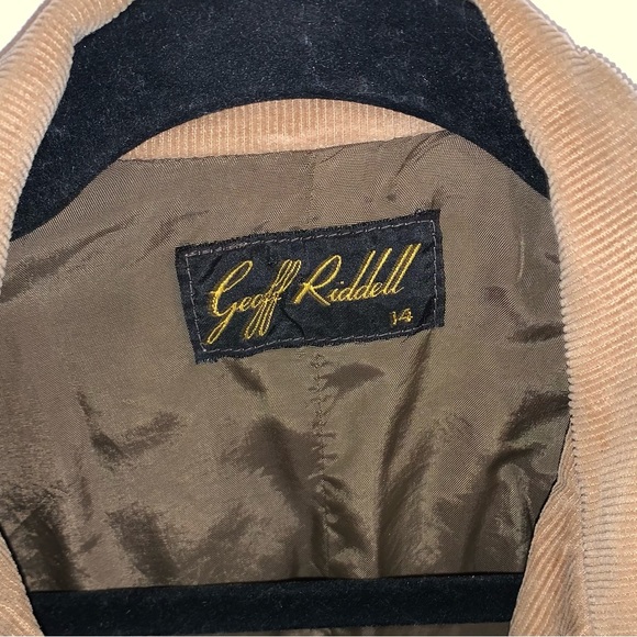Geoff Riddell Brown Corduroy Jacket - Picture 3 of 4